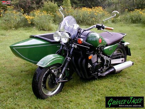 Motocykl TATRA 960 SIDECAR