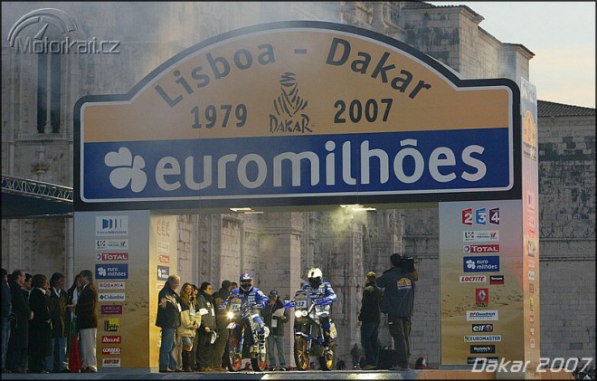 Dakar 2007, den 1-4