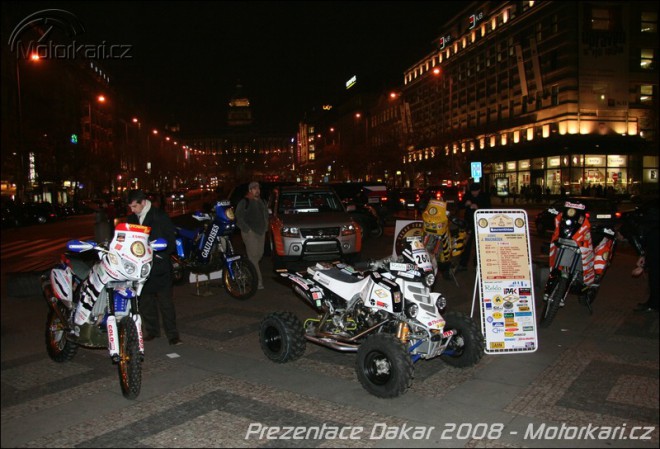 České motocyklové týmy na Rallye Dakar 2008