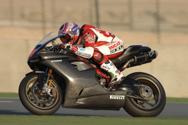 Nová Ducati 1098 F08 poprvé oficiálně v Doha