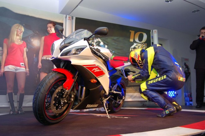 Nový motocykl nastartoval Rossi