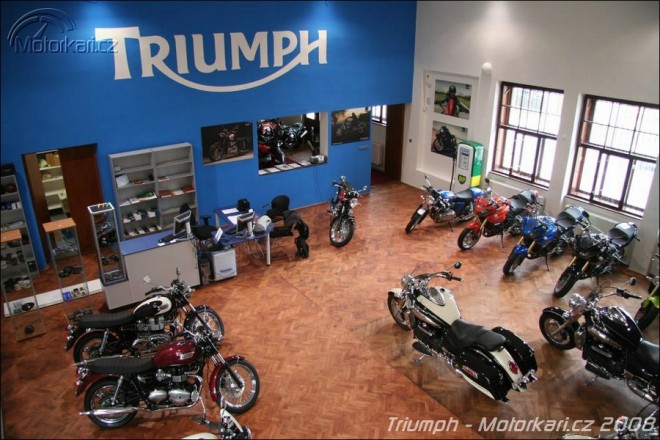 Nové prodejny Triumph