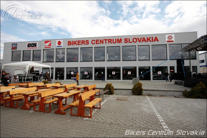Otevření Bikers Centrum Slovakia