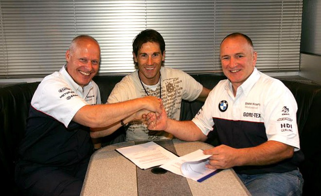 Ruben Xaus s BMW do sezóny WSBK 2009