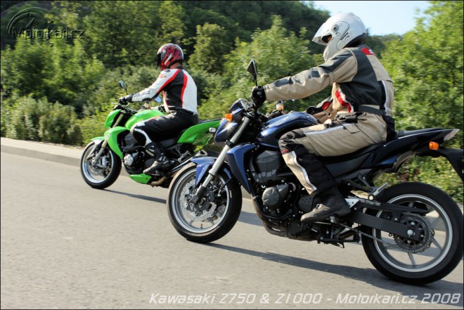 Kawasaki Z750 vs. Z1000 