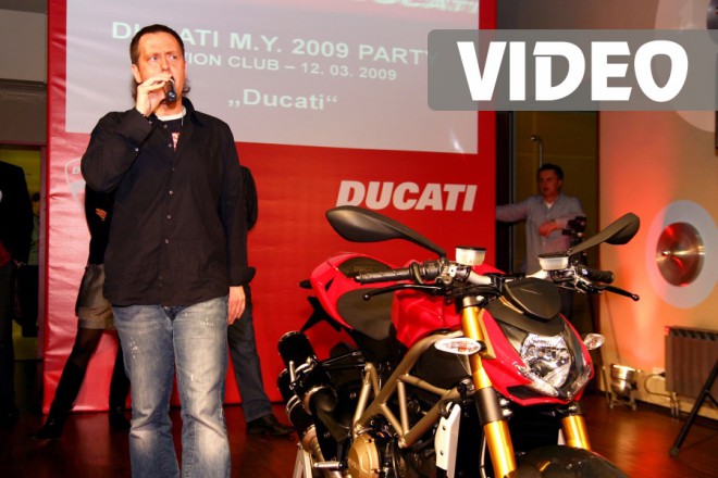 Představení modelu Streetfighter a Ducati Party