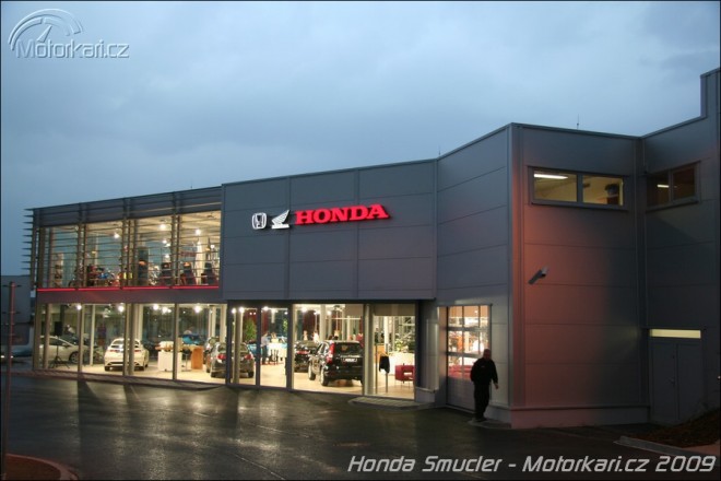 Nová prodejna Honda Šmucler