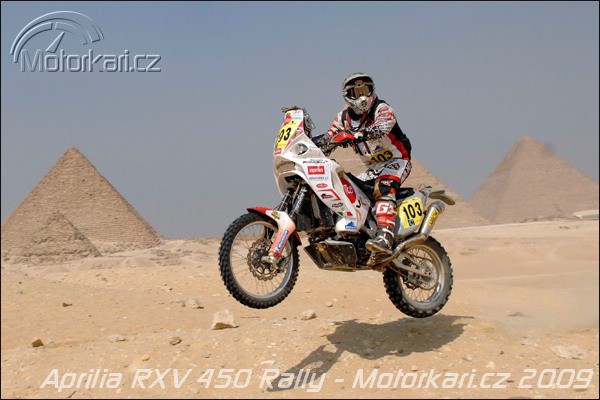 Aprilia se oficiálně zúčastní Rally Dakar 2010