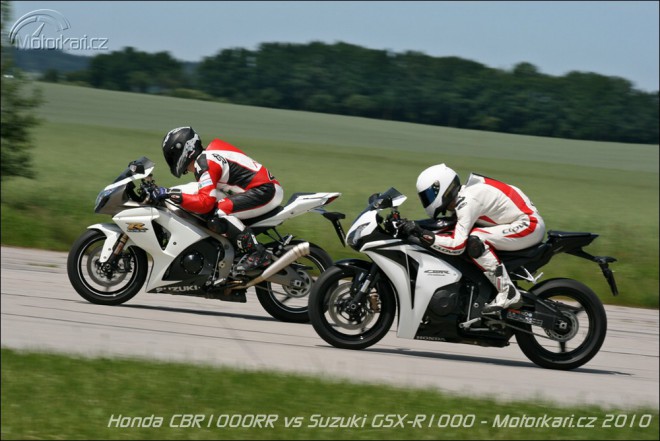 Honda CBR1000RR vs Suzuki GSX-R1000