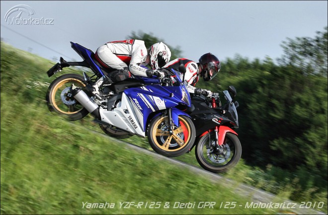 Yamaha YZF-R125 vs Derbi GPR 125
