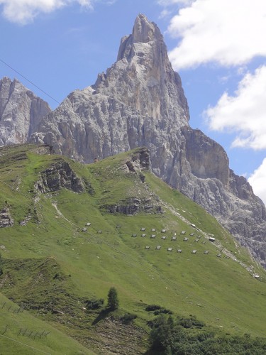Alpské průsmyky severní Itálie