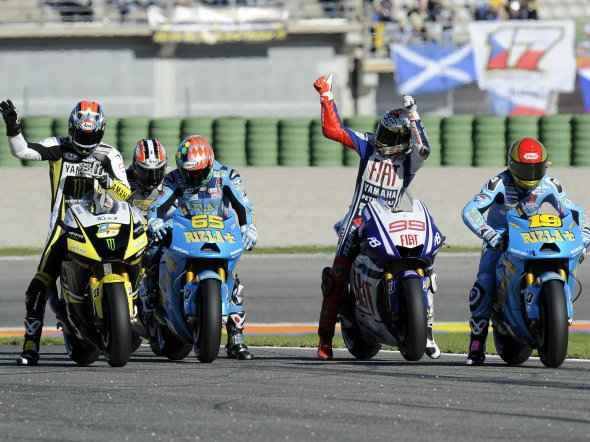 Startovní listina MotoGP 2011