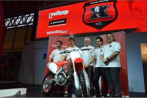 Honda představila tovární tým pro MS MX1