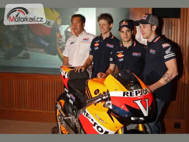 Prezentace týmu Repsol Honda