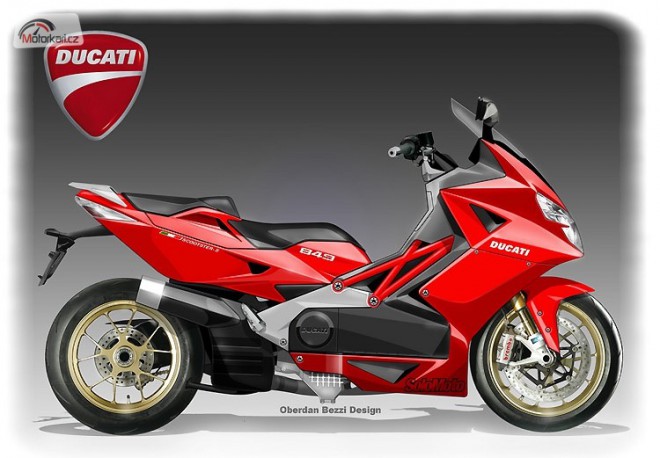 Ducati skútr již letos na podzim?
