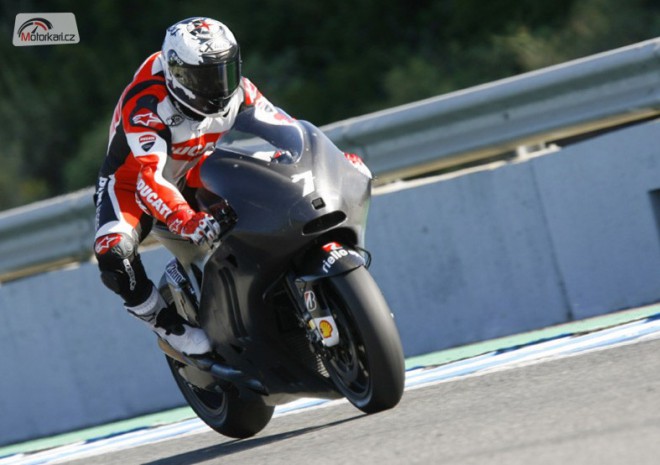 Ducati testuje v Jerezu 