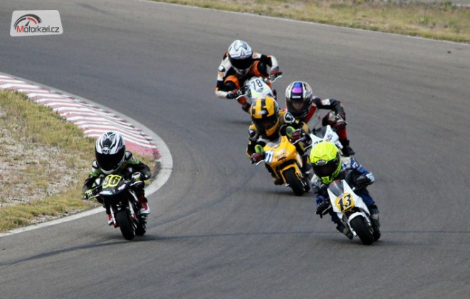 Češi uspěli na evropském šampionátu Mini Moto Road Racing ve Španělsku