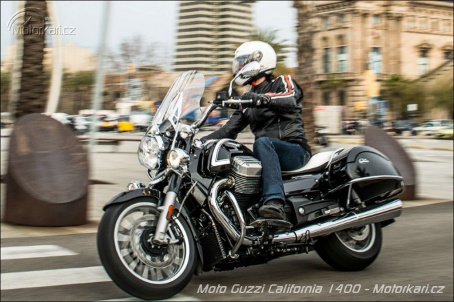 První svezení na Moto Guzzi California 1400 Custom & Touring