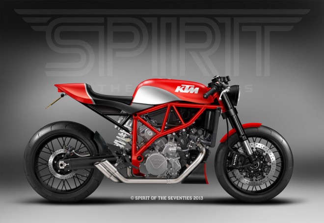 KTM LC8 special Racer od Spirit of the Seventies