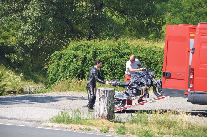 Ducati Monster 2014 - spy photos