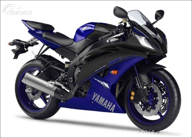 Modely Yamaha Race Blu Series a barvy v roce 2014