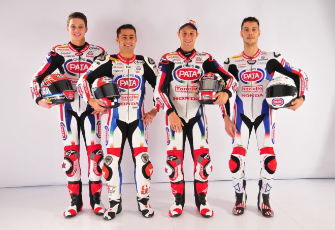Pata Honda představila tým v italské Veroně
