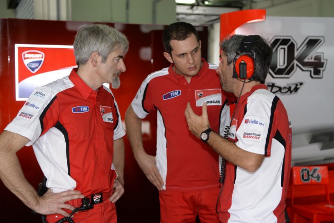 Ducati první den testovala GP13 a GP14