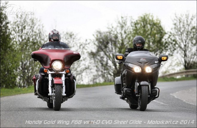 Honda Gold Wing F6B & Harley-Davidson CVO Street Glide