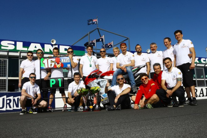 Zásluhou Cluzela slaví MV Agusta vítězství
