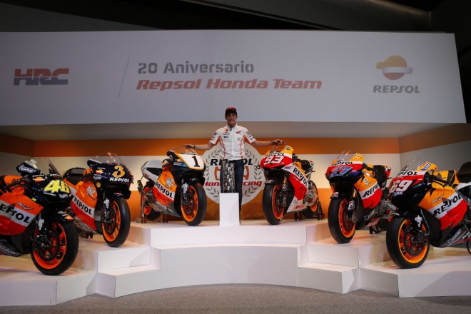 V Barceloně může Honda slavit 100.vítězství v MotoGP