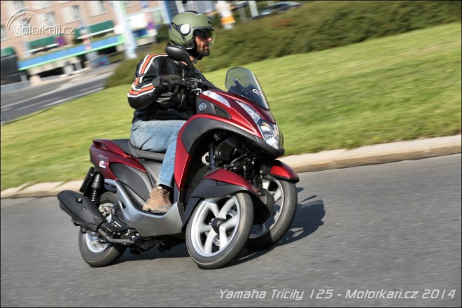 Yamaha Tricity 125 - nejlevnější tříkolka