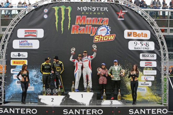 Monza Rally Show: Rossi nestačil jen na Kubicu