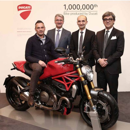 Ducati vyrobila již milion motocyklů