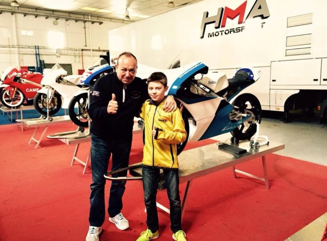 Filip Salač jezdcem týmu Llinsual HMA Racing