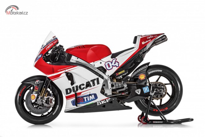Nová Ducati Desmosedici GP15