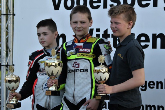 Ondřej Vostatek vyhrál další závody ADAC Mini Bike Cupu