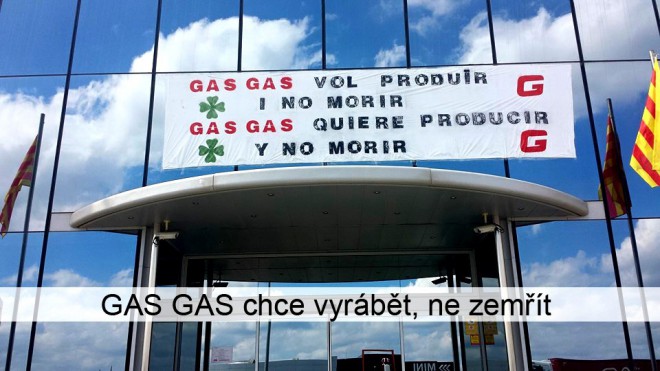 Gas Gas řeší existenční problémy