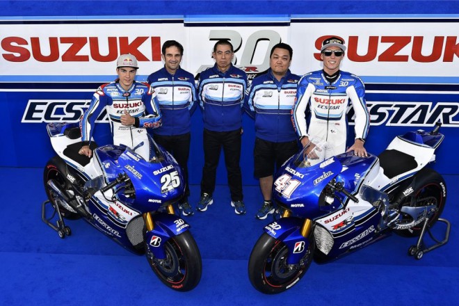 Suzuki slaví třicet let GSX-R, tým MotoGP představil nové barvy