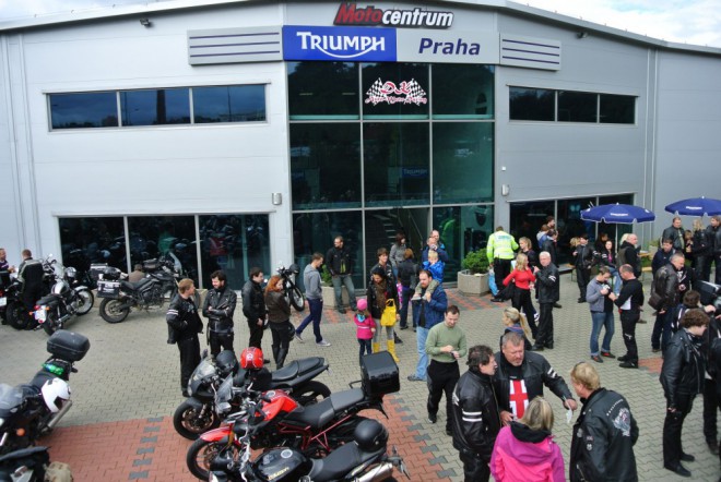 Sraz motocyklů Triumph již tento víkend