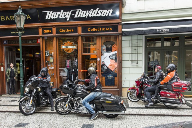 Harley-Davidson otevírá nový shop v centru Prahy