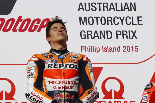 Márquez získal na Phillip Islandu padesáté vítězství v závodu Grand Prix