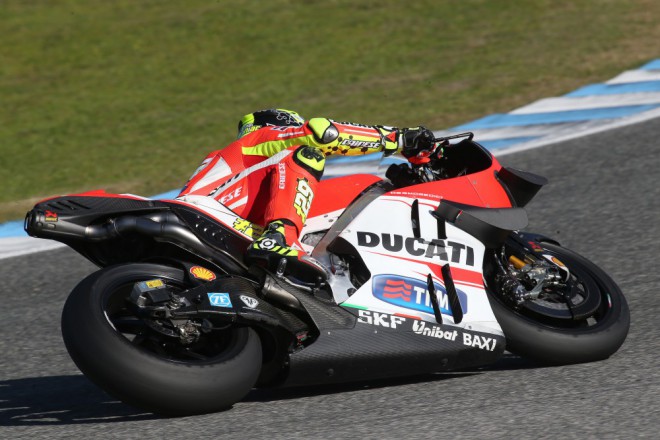 V pátek testoval Ducati MotoGP Iannone s Doviziosem