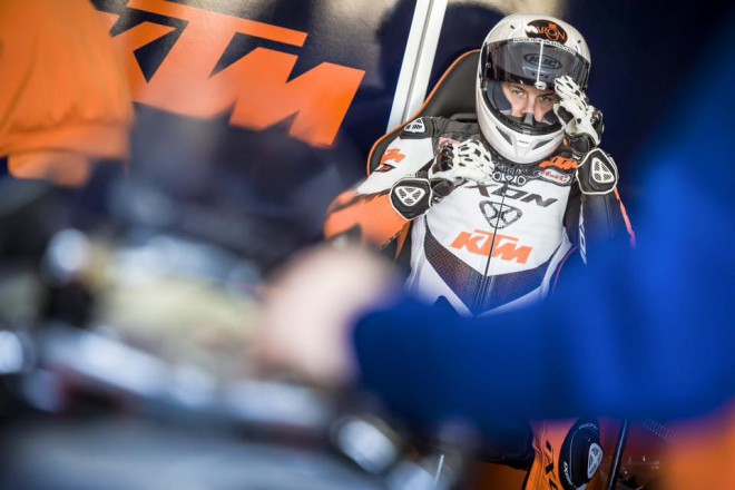 Rakouská KTM testovala ve Valencii prototyp MotoGP