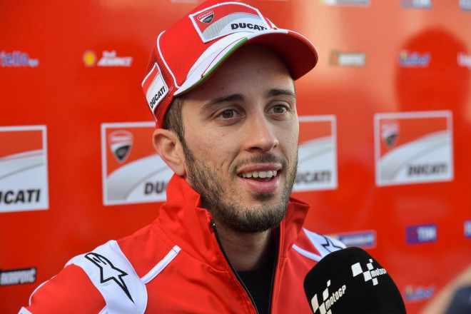 Druhý den u Ducati zabral Dovizioso, Lorenzo je patnáctý