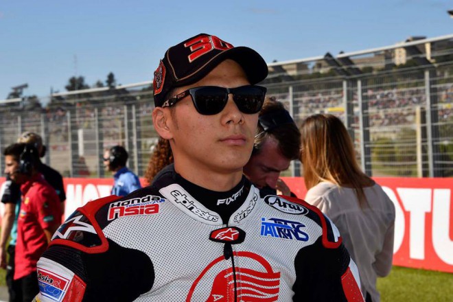 V privátním testu Moto2 byl nejrychlejší Japonec Nakagami