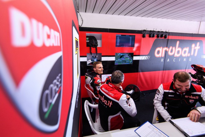 Počasí bylo nevyzpytatelné, říkají jezdci Aruba.it Racing – Ducati