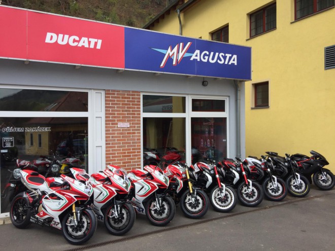 Vyzkoušejte nové MV Agusty a Ducati u Profi-moto