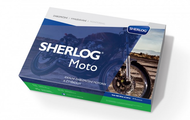 SHERLOG Moto: Aktivní rádiové zabezpečení motocyklů
