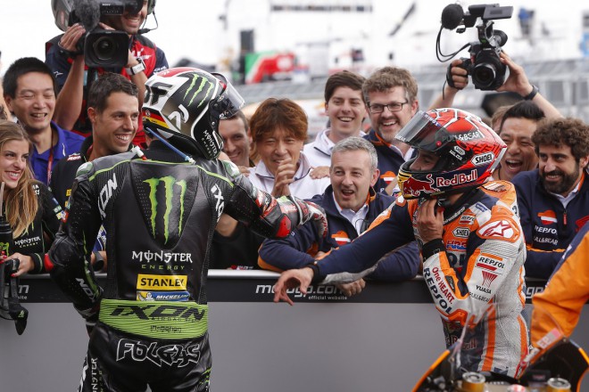 Ohlasy z německých stupňů vítězů MotoGP
