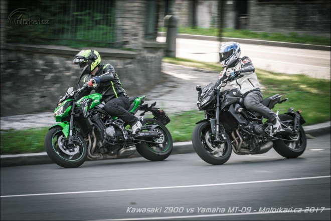 Kawasaki Z900 vs Yamaha MT-09: oldschool proti hi-tech